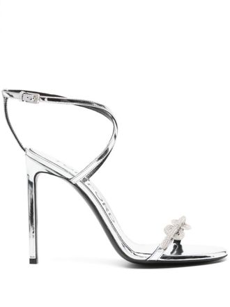 Tom Ford Stiletto sandalen met bandjes - Zilver