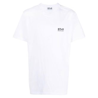 Golden Goose T Shirt Bianco-Uomo