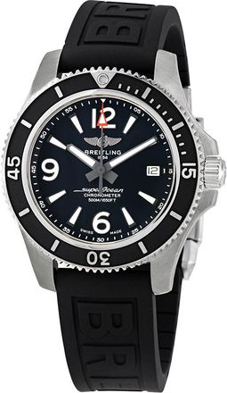 Breitling Pre-owned Breitling Superocean 42 Automatic Black Dial Mens Watch A17366021B1S2