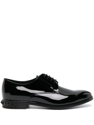 Philipp Plein Oxford Derby Stars - Nero
