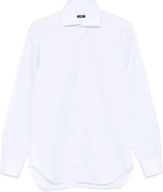 Barba Camicia in cotone - Blu