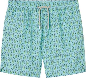 MC2 Saint Barth Groene Zwemkleding met Print - Heren - Strandmode - Blauw - S - Polyester - Badmode