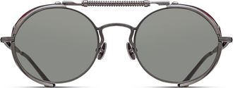 Matsuda 2809H-V2 BRTM-BOR Mens Sunglasses Silver Size 52