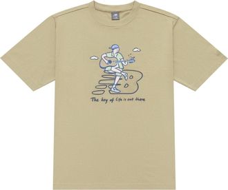 New Balance x PK Guitar Graphic T-Shirt Asia Sizing Light Brown NEE26021-LB