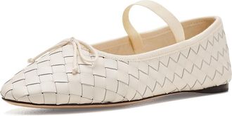Loeffler Randall Leonie Womens Shoes Cream 1 : 9.5 B - Medium, Leather