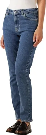 Selected Dames, Jeans, Blauw, Maat: W28 L32 Katoen