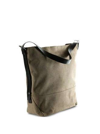 Christophe Lemaire canvas tote bag - men - Cotton/Polyester - One Size - Brown
