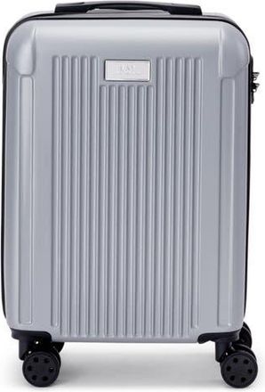 Andrew Marc Lotus 21 Upright Carry On Suitcase in Silver at Nordstrom
