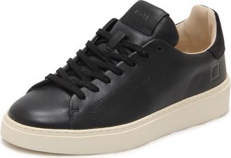 D.A.T.E. Levante Calf - Heren - Sneakers - Zwart - 40 EU - Leer - Schoenen