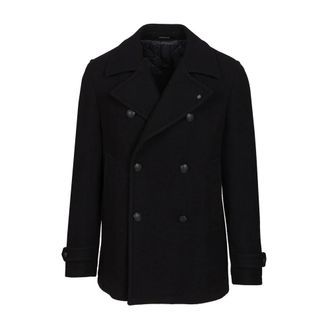 Tagliatore Heren, Jassen, Blauw, Maat: 2XL Katoen