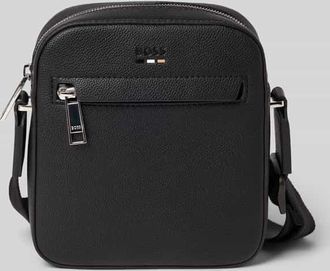 HUGO BOSS Crossbody Bag mit Label-Detail Modell Ray in Black, Größe 1