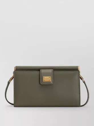 Dolce & Gabbana daily leather clutch bag