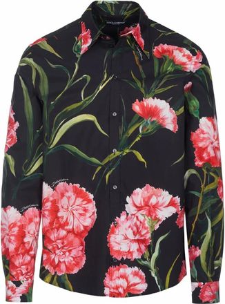 Dolce & Gabbana Casual Hemden - Heren - Overhemden - Veelkleurig - Maat: L