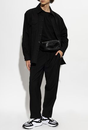 Valentino Garavani T-shirt With Embroidered Logo, Mens, Black