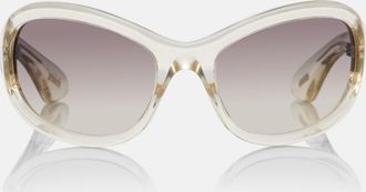 Khaite x Oliver Peoples - Occhiali da sole oversize 1967C