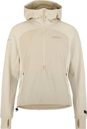 Craft Subz Jersey Half Zip Hoodie in Plaster at Nordstrom, Size X-Small