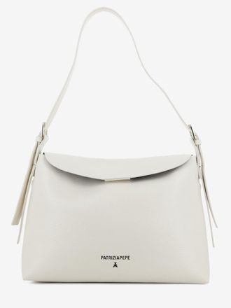 Patrizia Pepe Borsa in pelle wooly white