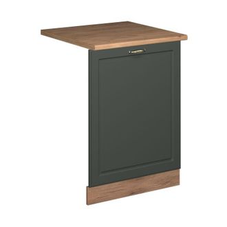 Vicco Panel Frontal Del Lavavajillas Fame-line, Verde Dorado Casa De Campo, 60 Cm, Et Roble Vicco