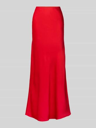 Vila High Waist Rock mit elastischem Bund Modell SAHRA in Rot, Gr&ouml;&szlig;e 38