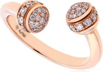 Piaget Possession 18K Rose Gold Open Ring, Size 52