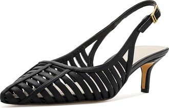 Franco Sarto Kate Slingback Womens Shoes Black : 8.5 M, Textile