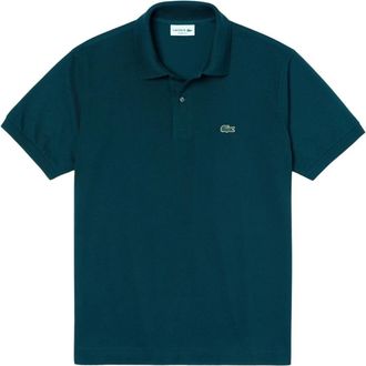 Lacoste Groen Poloshirt Klassieke Stijl - Heren - Polos - Groen - XS - Katoen - Tops