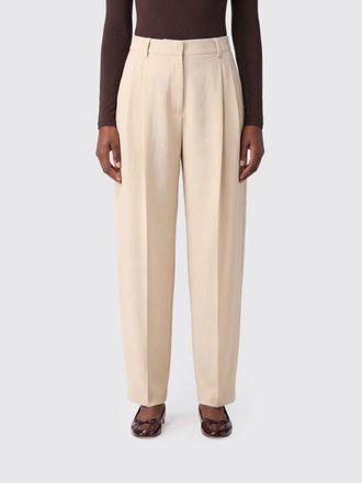 Andamane Tracy High-Waisted Wide-Leg Wool Trousers