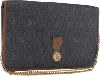 Dior Pre-owned Clutches, female, Black, Size: ONE SIZE Pre-owned Vintage Shoulder Bag