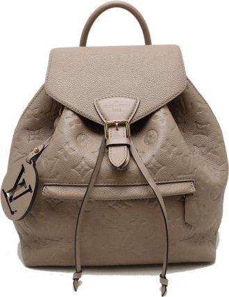 Louis Vuitton Galle Monogram Monogram Empreinte Backpack (Pre-Owned)