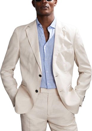 Reiss Kin Linen Formal Jacket