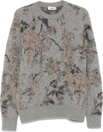 Altea Maglione a fiori - Grigio