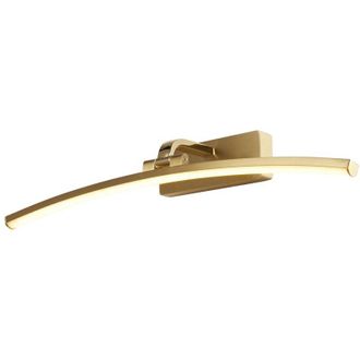 Searchlight Applique Moderna Santorini Acciaio Ottone Alluminio Led 11,03W 3000K