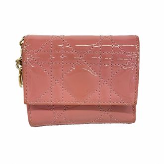 Dior Pink Wallet (Tri-Fold) (Pre-Owned)