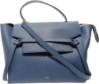 Celine Pre-owned Handbags, female, Blue, Size: ONE SIZE Pre-owned Vintage Handbag