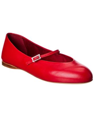 Max Mara Leather Ballet Flat