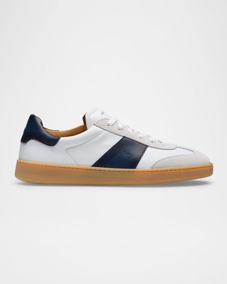Magnanni Men & apos;s Primera Leather Low-Top Sneakers