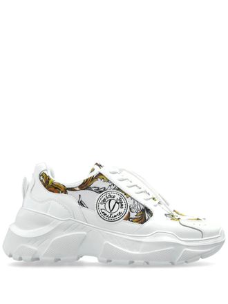スニーカー VERSACE Women Sneakers 94473 10135681A09608 93559 WHITE Versace Sneakers Women Leather White/Black | B-Exit – B-Exit