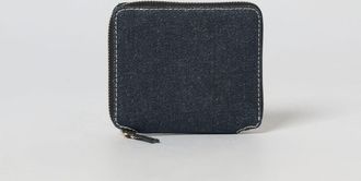 Comme Des Gar&ccedil;ons Portafoglio Des Gar&ccedil;ons Wallet in denim di cotone