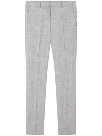 Versace Pantalon van wolblend - Grijs