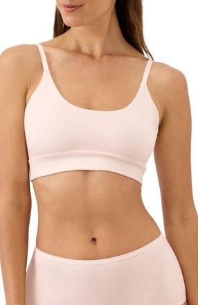 Pact Everyday Strappy Scoop Bralette Made With Organic Cotton in Soft Pink at Nordstrom, Size Xx-Large