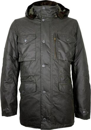 Barbour Winter Sapper Wax Jas Groen - Heren - Winterjassen - Groen - XL - Katoen - Jassen