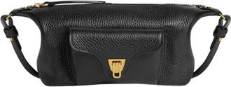 Coccinelle Beat Minibag - Dames - Schoudertassen - Zwart - ONE Size - Katoen - Tassen
