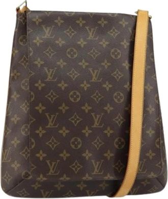 Louis Vuitton Pre-owned Vintage Cross Body Bag - Dames - Vintage Schoudertas - Bruin - ONE Size - Vintage