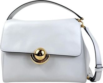 Furla Handbags, female, White, Size: ONE SIZE Domus S Handbag