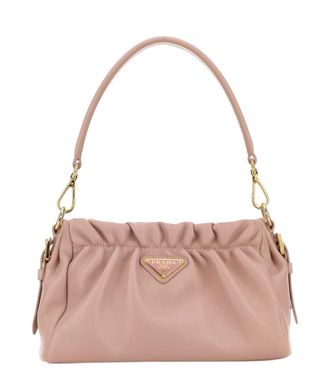 Prada Pink Logo Small Shoulder Bag