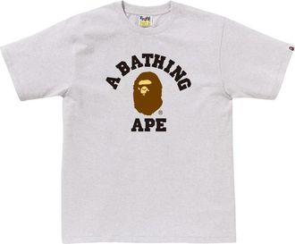 A Bathing Ape Koszulka Nowa z oryginalnym opakowaniem (Ds) - Heren - T-shirts - Grijs - L - Katoen - Tops