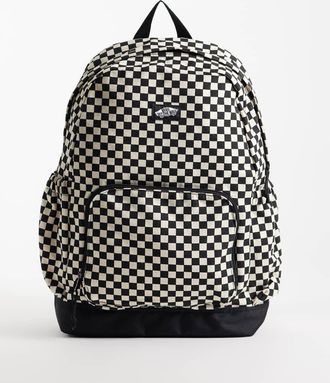 Vans New Skool - Zaino bianco e nero a scacchi