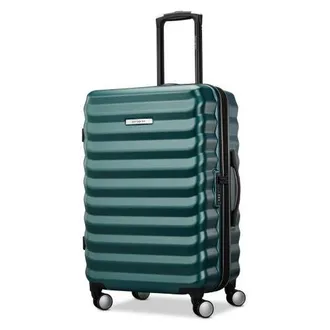 Samsonite Element Hardside Expandable 24 Medium Checked Spinner Luggage in Bistro Green at Nordstrom