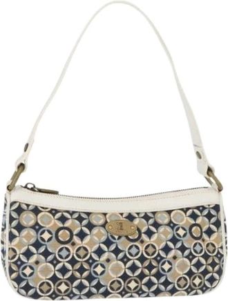 Celine Pre-owned Shoulder Bags, female, Multicolor, Size: ONE SIZE Pre-owned Canvas Shoulder Bag