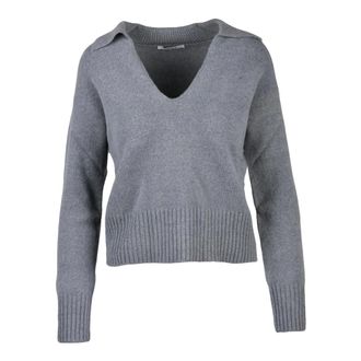 KANGRA Mujer, Jerseys, Gris, Talla: S